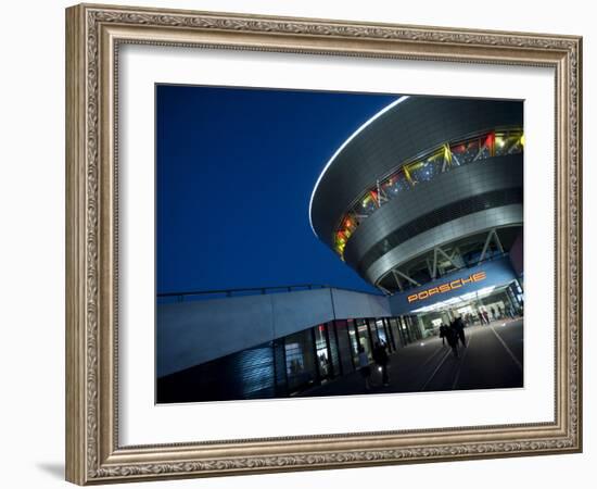 Porsche, Leipzig, Saxony, Germany, Europe-Michael Snell-Framed Photographic Print