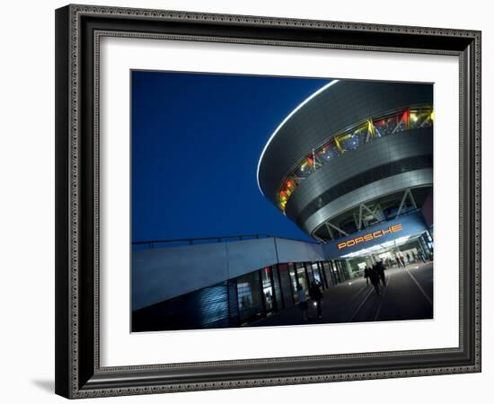 Porsche, Leipzig, Saxony, Germany, Europe-Michael Snell-Framed Photographic Print