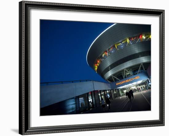 Porsche, Leipzig, Saxony, Germany, Europe-Michael Snell-Framed Photographic Print