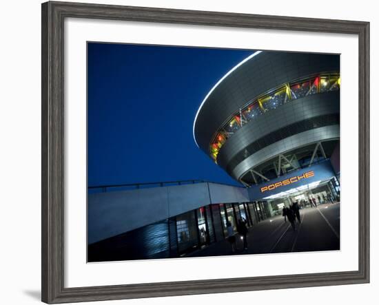 Porsche, Leipzig, Saxony, Germany, Europe-Michael Snell-Framed Photographic Print