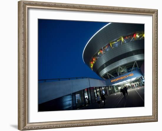 Porsche, Leipzig, Saxony, Germany, Europe-Michael Snell-Framed Photographic Print