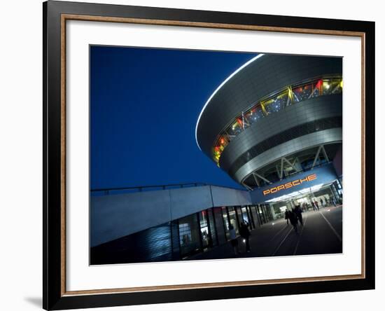 Porsche, Leipzig, Saxony, Germany, Europe-Michael Snell-Framed Photographic Print