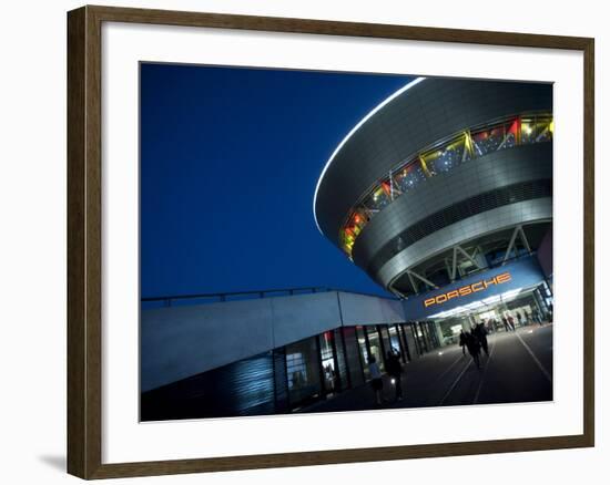 Porsche, Leipzig, Saxony, Germany, Europe-Michael Snell-Framed Photographic Print