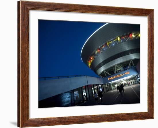 Porsche, Leipzig, Saxony, Germany, Europe-Michael Snell-Framed Photographic Print