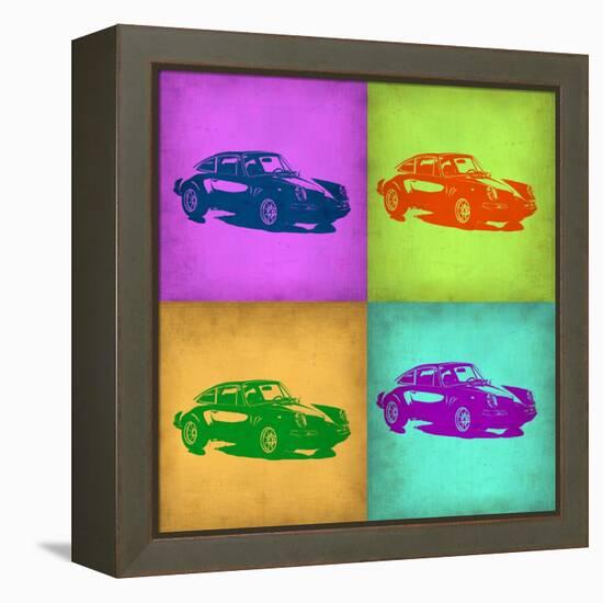 Porsche Pop Art 1-NaxArt-Framed Stretched Canvas