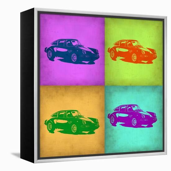 Porsche Pop Art 1-NaxArt-Framed Stretched Canvas