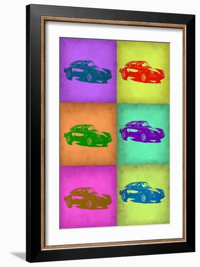 Porsche Pop Art 2-NaxArt-Framed Art Print