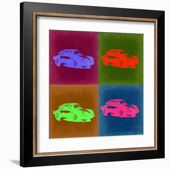 Porsche Pop Art 3-NaxArt-Framed Art Print