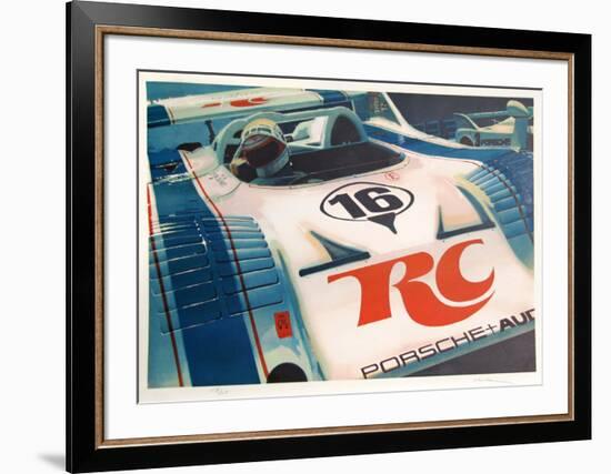 Porsche-Ron Kleemann-Framed Limited Edition