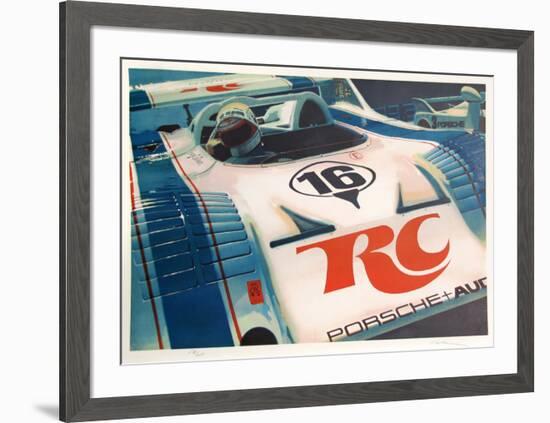 Porsche-Ron Kleemann-Framed Limited Edition