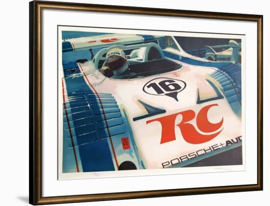 Porsche-Ron Kleemann-Framed Limited Edition