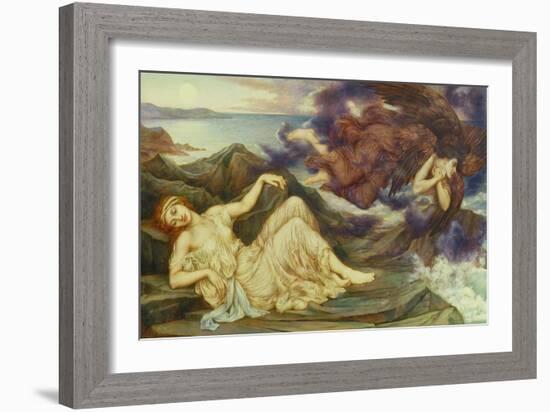 Port after Stormy Seas, 1905-Evelyn De Morgan-Framed Giclee Print