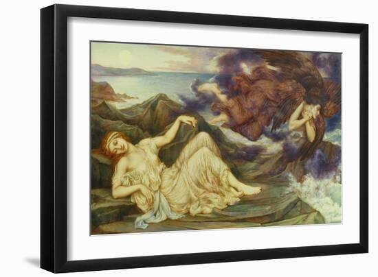 Port after Stormy Seas, 1905-Evelyn De Morgan-Framed Giclee Print