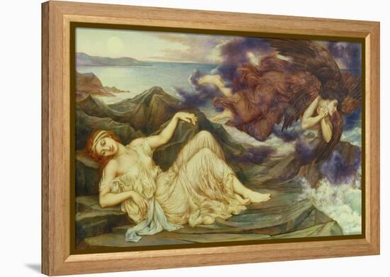 Port after Stormy Seas, 1905-Evelyn De Morgan-Framed Premier Image Canvas