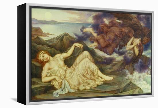 Port after Stormy Seas, 1905-Evelyn De Morgan-Framed Premier Image Canvas
