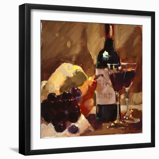 Port and Pear-Darrell Hill-Framed Giclee Print