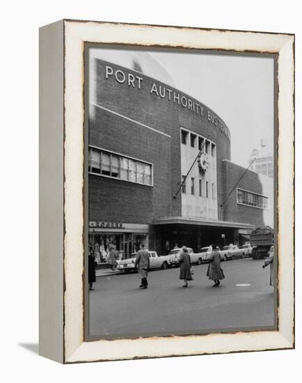 Port Authority Bus Terminal-null-Framed Premier Image Canvas