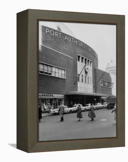 Port Authority Bus Terminal-null-Framed Premier Image Canvas