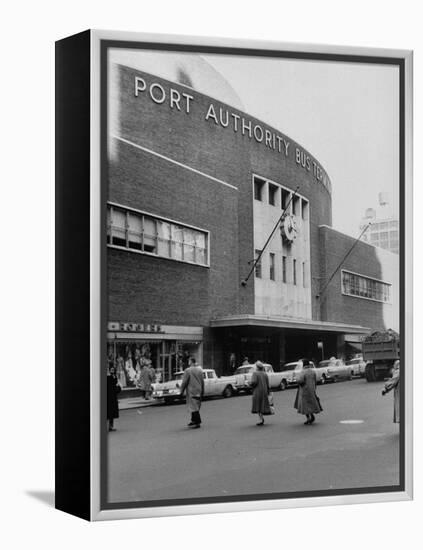 Port Authority Bus Terminal-null-Framed Premier Image Canvas