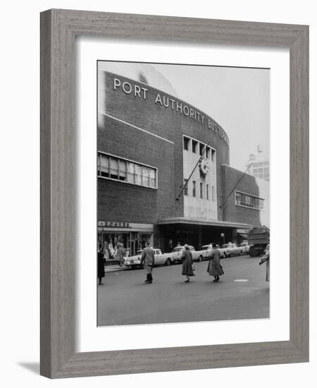 Port Authority Bus Terminal-null-Framed Photographic Print