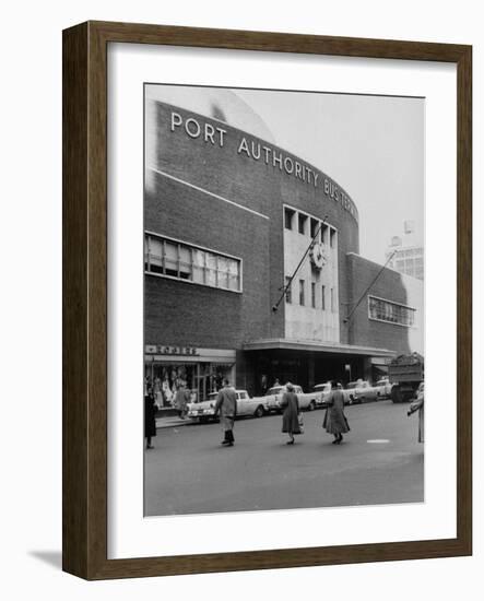 Port Authority Bus Terminal-null-Framed Photographic Print