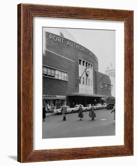 Port Authority Bus Terminal-null-Framed Photographic Print