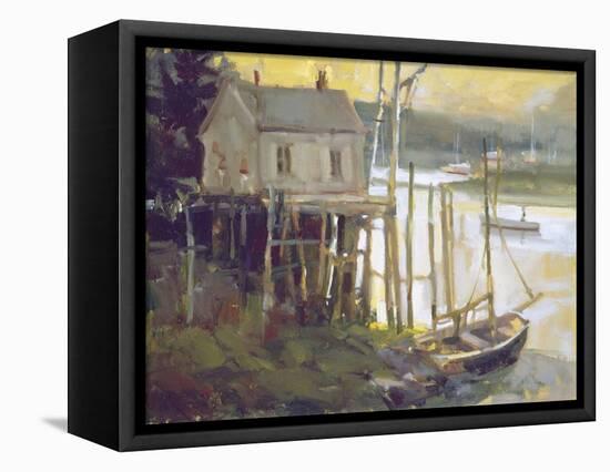 Port Clyded Maine-Ted Goerschner-Framed Premier Image Canvas