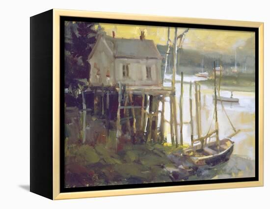 Port Clyded Maine-Ted Goerschner-Framed Premier Image Canvas