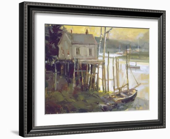 Port Clyded Maine-Ted Goerschner-Framed Giclee Print