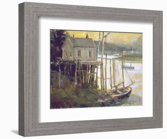 Port Clyded Maine-Ted Goerschner-Framed Giclee Print