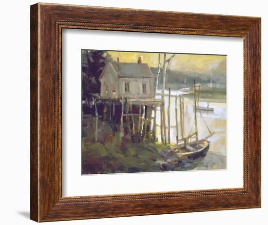 Port Clyded Maine-Ted Goerschner-Framed Giclee Print