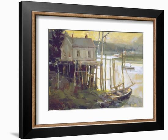 Port Clyded Maine-Ted Goerschner-Framed Giclee Print