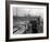 Port Commission Dock, Seattle, Undated-Asahel Curtis-Framed Giclee Print