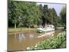 Port d'Homps, Canal Du Midi, Minervois Region, Languedoc Roussillon, France-Bruno Barbier-Mounted Photographic Print