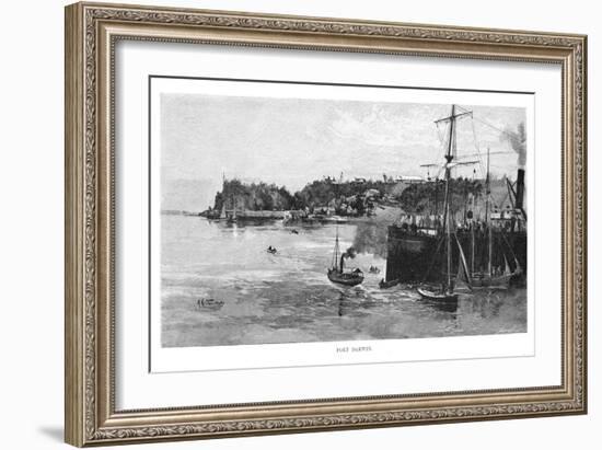 Port Darwin, 1886-Albert Henry Fullwood-Framed Giclee Print