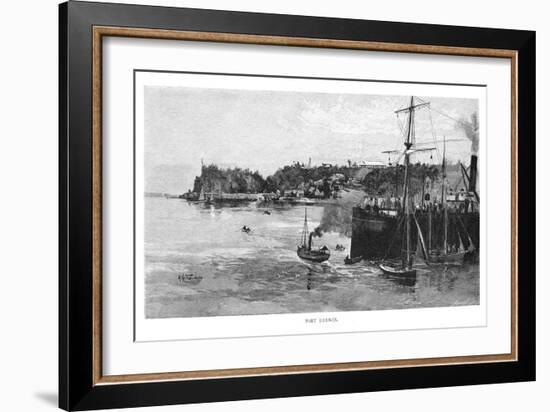 Port Darwin, 1886-Albert Henry Fullwood-Framed Giclee Print