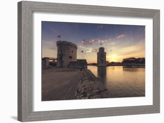 Port de la Rochelle-Sebastien Lory-Framed Photographic Print