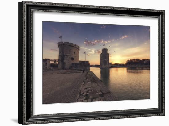 Port de la Rochelle-Sebastien Lory-Framed Photographic Print