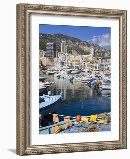 Port De Monaco, Monte Carlo City, Monaco, Mediterranean, Europe-Richard Cummins-Framed Photographic Print