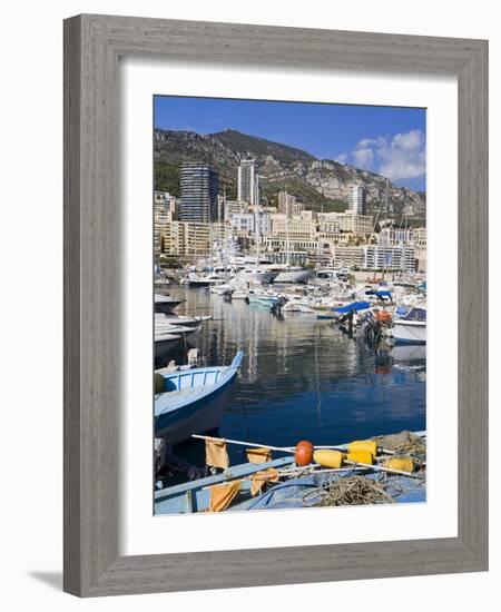 Port De Monaco, Monte Carlo City, Monaco, Mediterranean, Europe-Richard Cummins-Framed Photographic Print