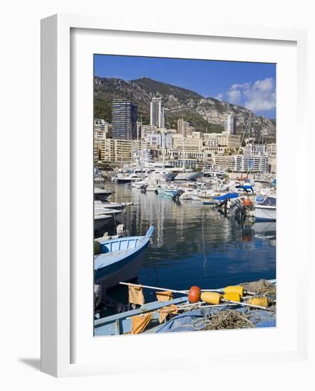 Port De Monaco, Monte Carlo City, Monaco, Mediterranean, Europe-Richard Cummins-Framed Photographic Print