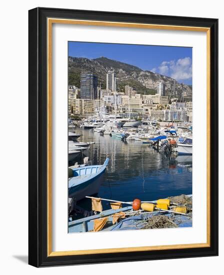 Port De Monaco, Monte Carlo City, Monaco, Mediterranean, Europe-Richard Cummins-Framed Photographic Print