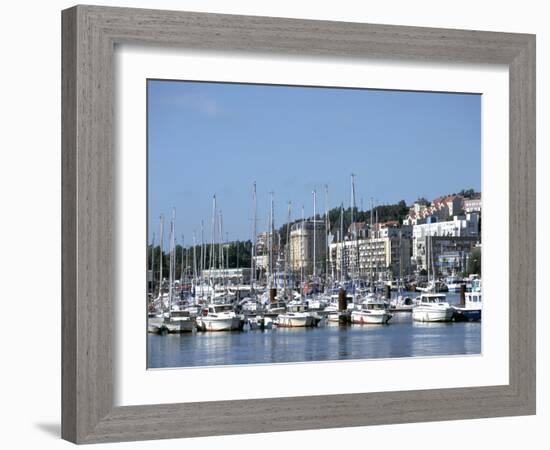 Port De Plaisance, Boulogne, France-Peter Thompson-Framed Photographic Print