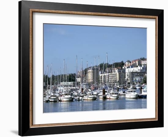 Port De Plaisance, Boulogne, France-Peter Thompson-Framed Photographic Print