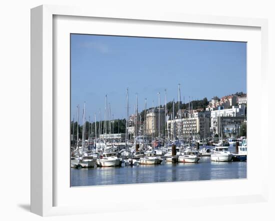 Port De Plaisance, Boulogne, France-Peter Thompson-Framed Photographic Print