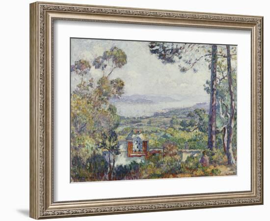 Port De Saint Tropez, 1906-Henri Lebasque-Framed Giclee Print