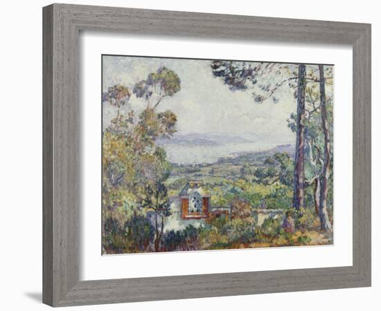 Port De Saint Tropez, 1906-Henri Lebasque-Framed Giclee Print