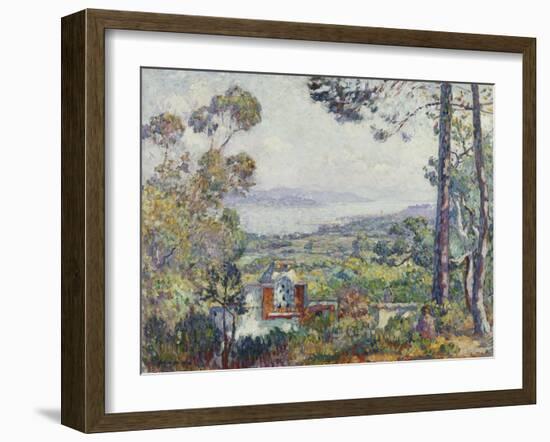 Port De Saint Tropez, 1906-Henri Lebasque-Framed Giclee Print