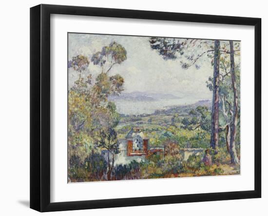 Port De Saint Tropez, 1906-Henri Lebasque-Framed Giclee Print