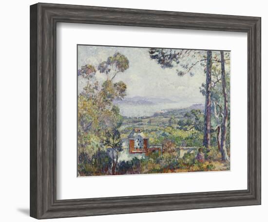 Port De Saint Tropez, 1906-Henri Lebasque-Framed Giclee Print